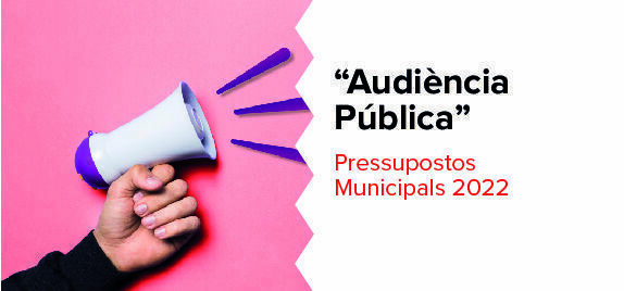 Audiència pública de Pressupostos Municipals 2022