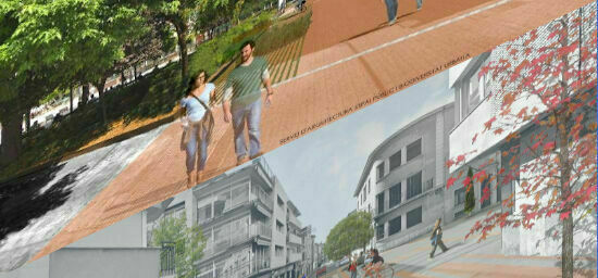 Projecte de millora de la mobilitat dels carrers Arquimedes i Galileu. 